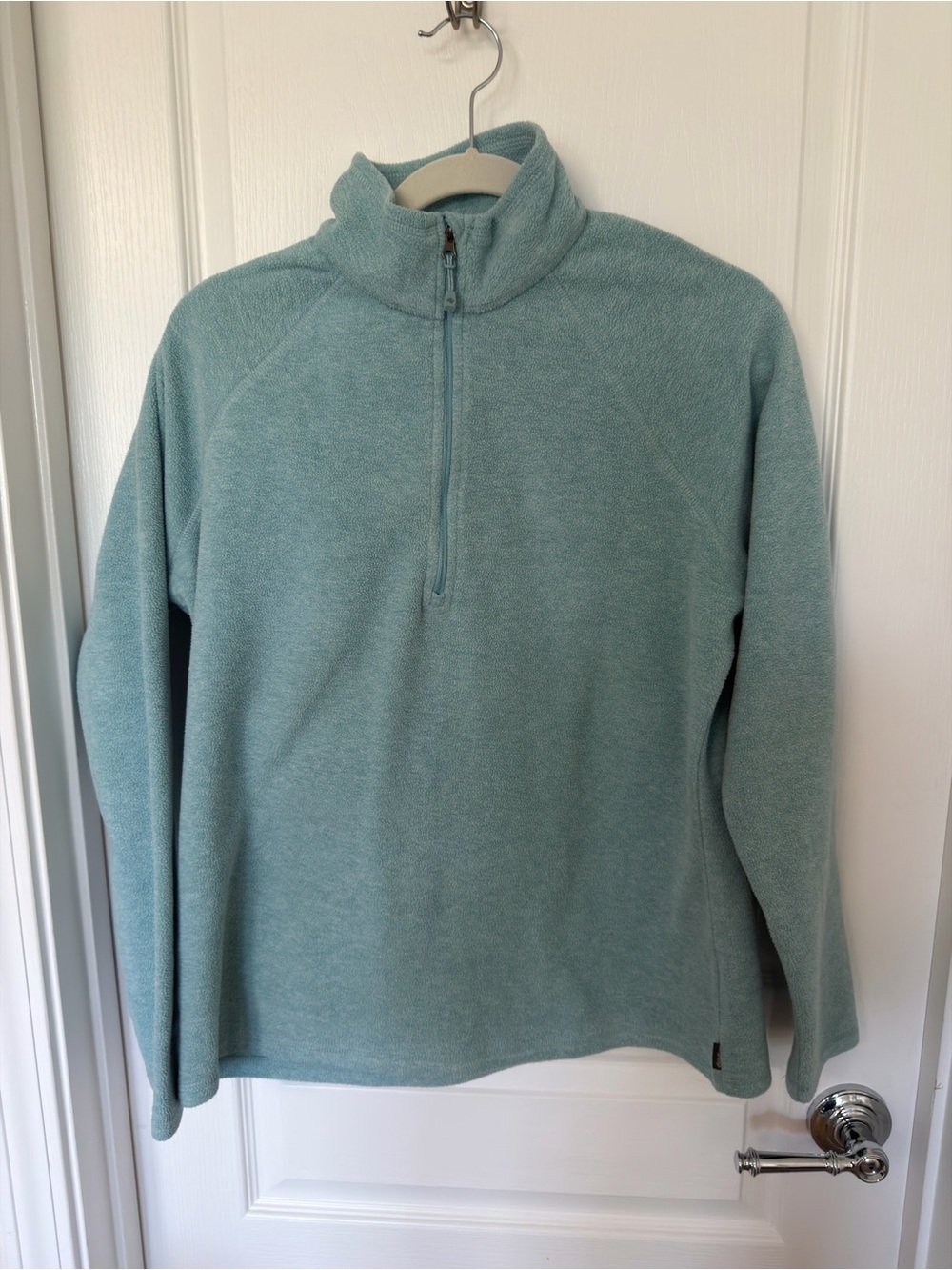 Eddie Bauer Men's Quarter-Zip Sweater - Seafoam